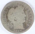 1894 Barber Dime