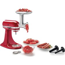 KitchenAid Accessoire hachoir à viande en acier inoxydable 5KSMMGA
