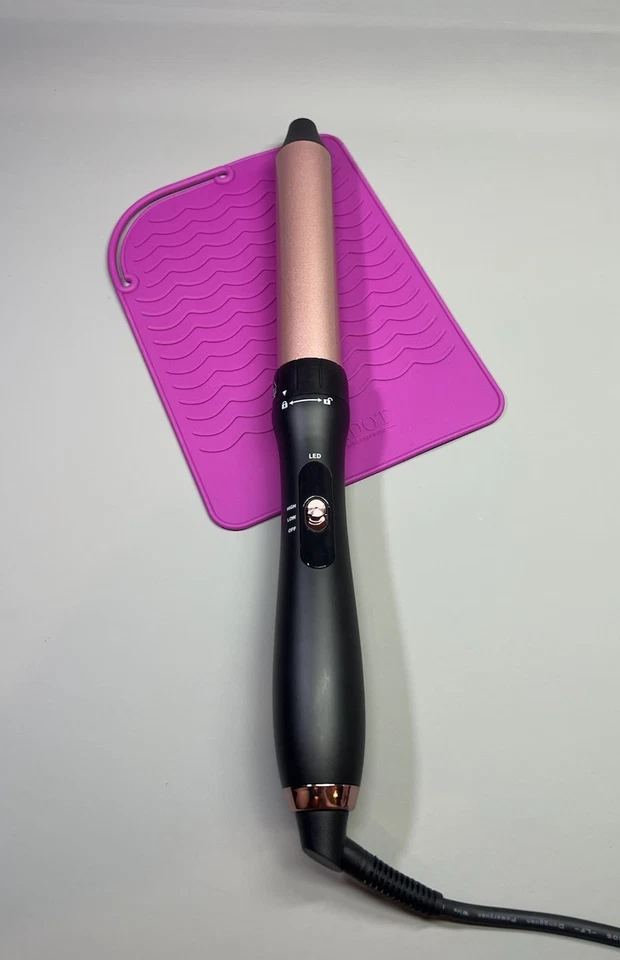 Lockenstab Stab Zange 32 mm abnehmbar langer Keramikschaft Reise Lockenstab