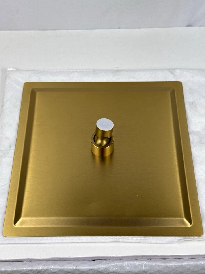 Sistema de cabezal de ducha de lluvia FORIOUS, juego de grifo de ducha de 10 pulgadas con combo de mano Foto 3 de 4