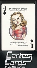 Bette Davis 2006 Hero Decks Hooray for Hollywood Playing Cards #QS