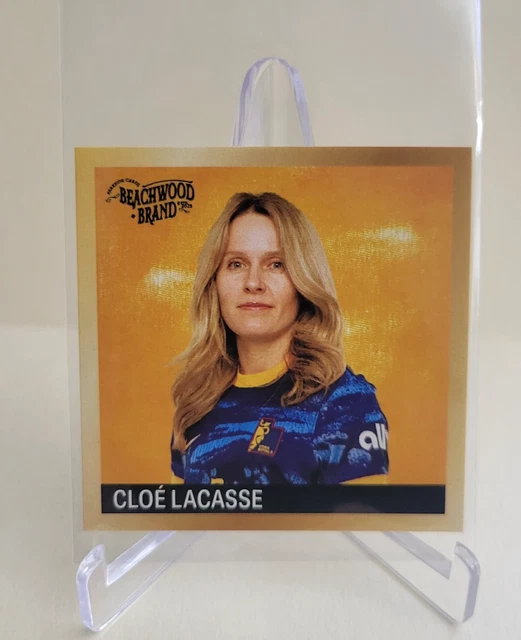 2025 Parkside Beachwood Brand NWSL Cloe Lacasse Gold Caramels #17 Ser #1/1