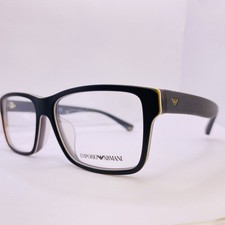 Emporio Armani Eyeglasses Frames EA 3059F 5390 55  16 145 Matte Grey Rubber