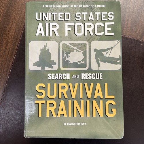 7 Books |U. S. Air Force Search and Rescue Survival Training | Mountain Rescue - Picture 2 of 19