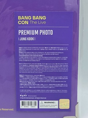 Official BTS BANG BANG CON The Live Premium Photo - JUNG KOOK / JK
