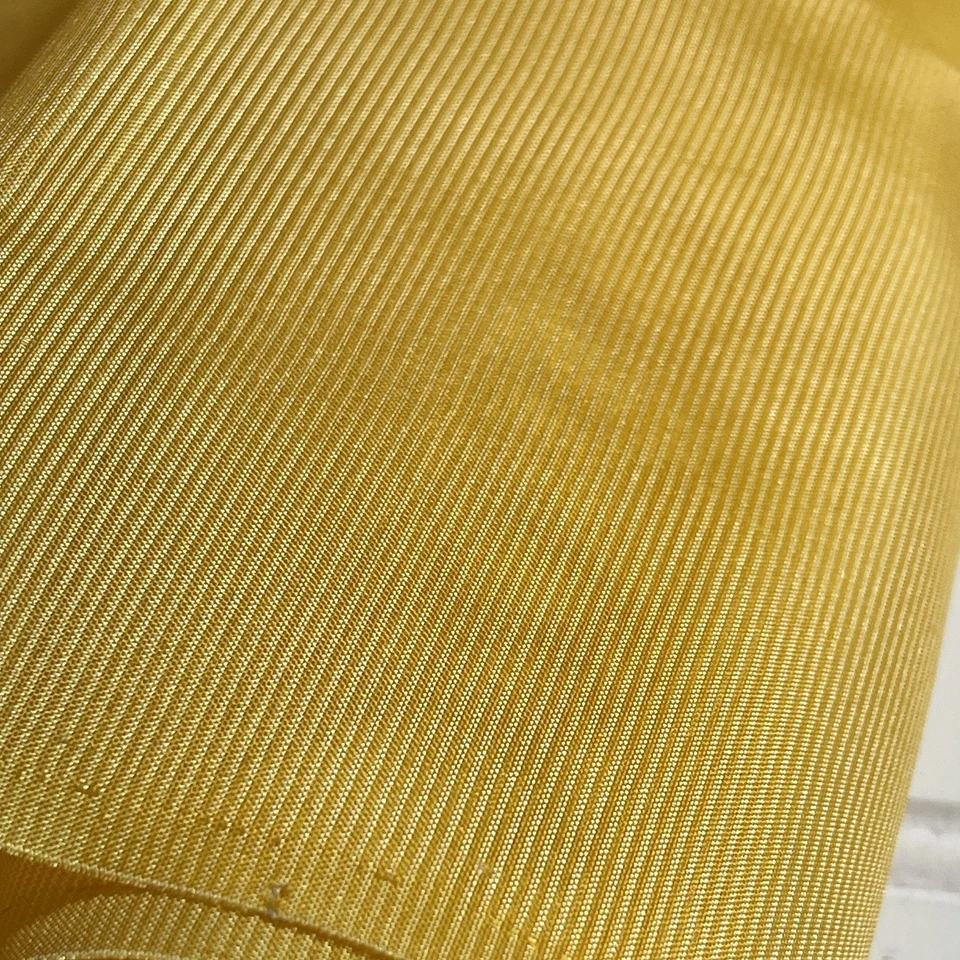 SILK Honey Yellow FABRIC 2 Yards x 22 Inches Wide or 72 Inches x 22 Wide - Image 4 of 4