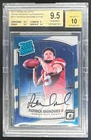 Patrick Mahomes II 2017 Donruss Optic #177 Rated Rookie Auto RC /150 BGS 9.5/10