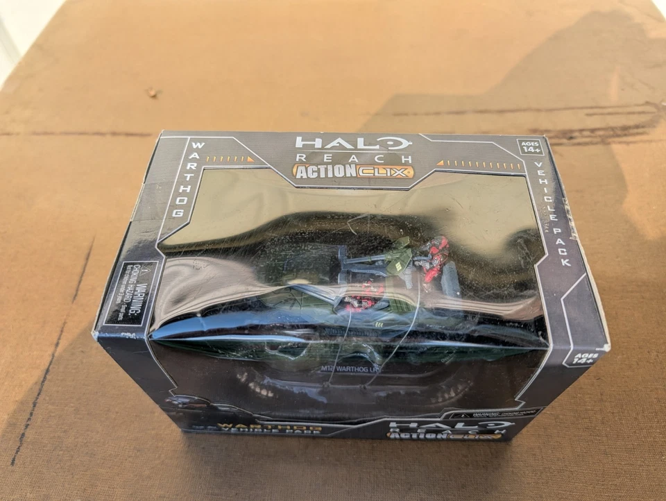 ACTION CLIX: HALO REACH WARTHOG 行动包 完好带盒 — 第 4/4 张图片