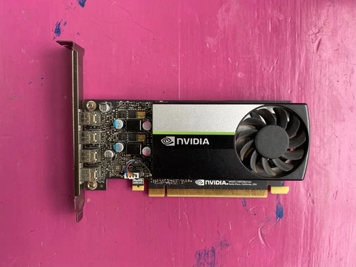 Nvidia T600 4GB 4mDP + mDP-DP adapter