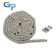 60-2 Double Strand Duplex Roller Chain 10 Feet with 2 Connect Links