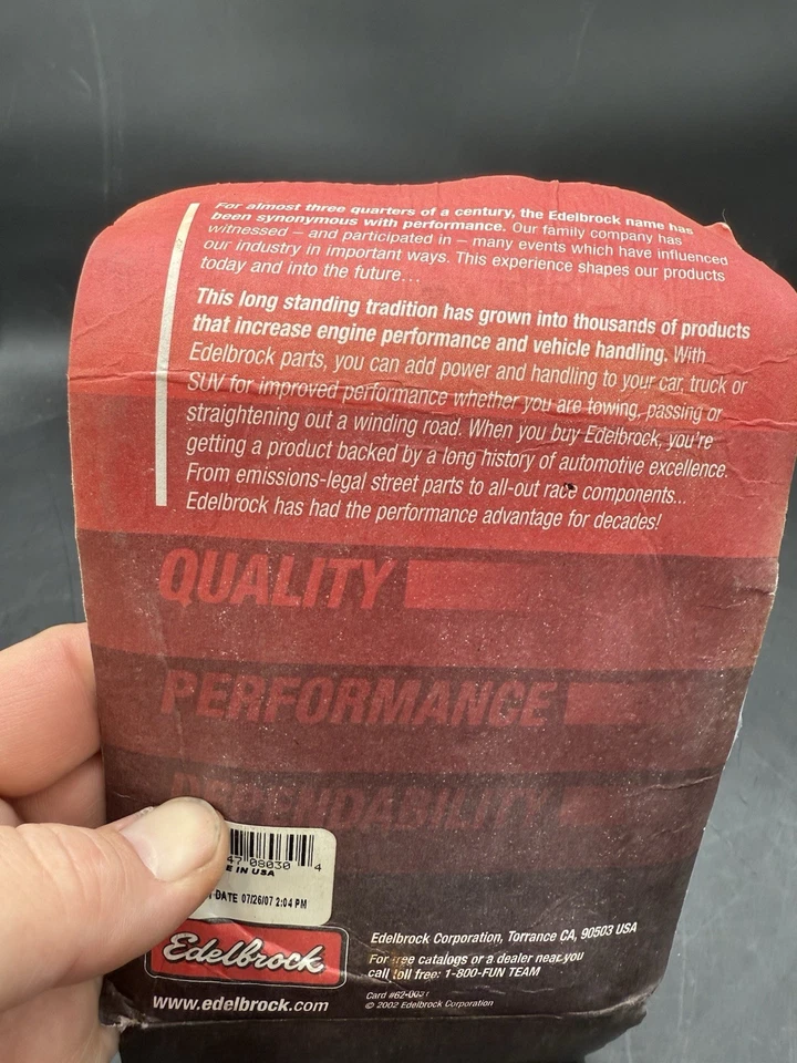 Soporte de retroceso de acelerador y transmisión automática Edelbrock para Chevrolet... Foto 4 de 4