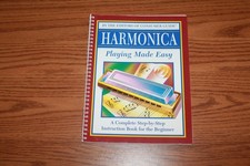 Harmonica Playing Made Easy Book Step-by-Step instructions Beginner