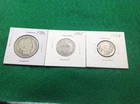 Silver 1914s Barber Half 992,000 Mintage-1895 Barber Quarter-1927 Buffalo Nickel