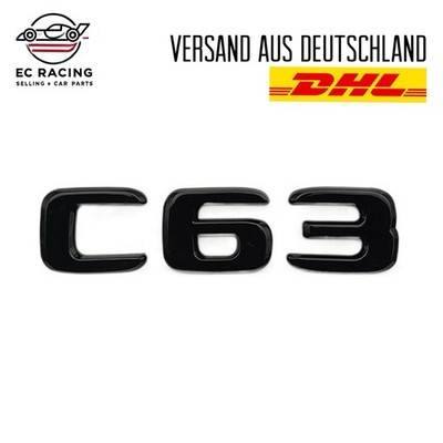 Für Mercedes Benz C63 Schriftzug Embleme Aufkleber Logo Flache Badge Auto NEW