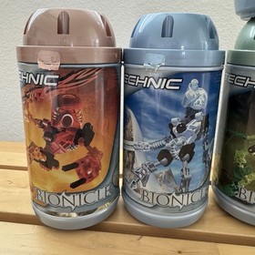 Bionicle Toa Mata Set of 6: 8531 - 8536 w/Canisters No Manual. Complete