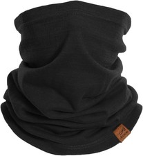 100 Merino Wool Neck Gaiter for Men Women Ski Face Winter Scarf Neck Warmer