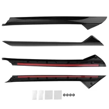 Left+Right Windshield A-Pillar Molding INNER+OUTER Trim For Ford Explorer 11-19