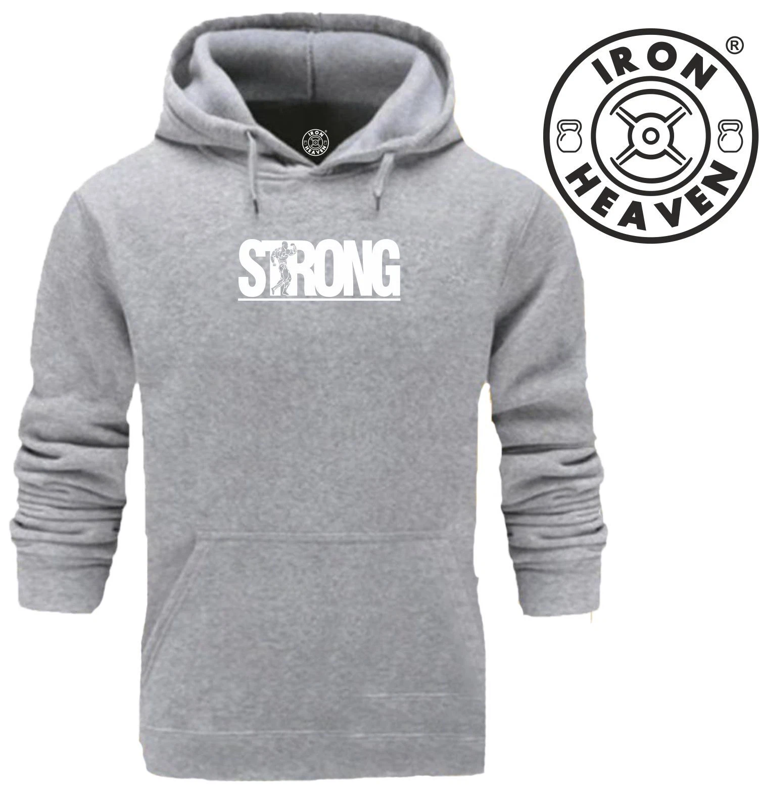 VETEMENTS Felpa con cappuccio robusta palestra abbigliamento bodybuilding muscoli allenamento boxe top MMA