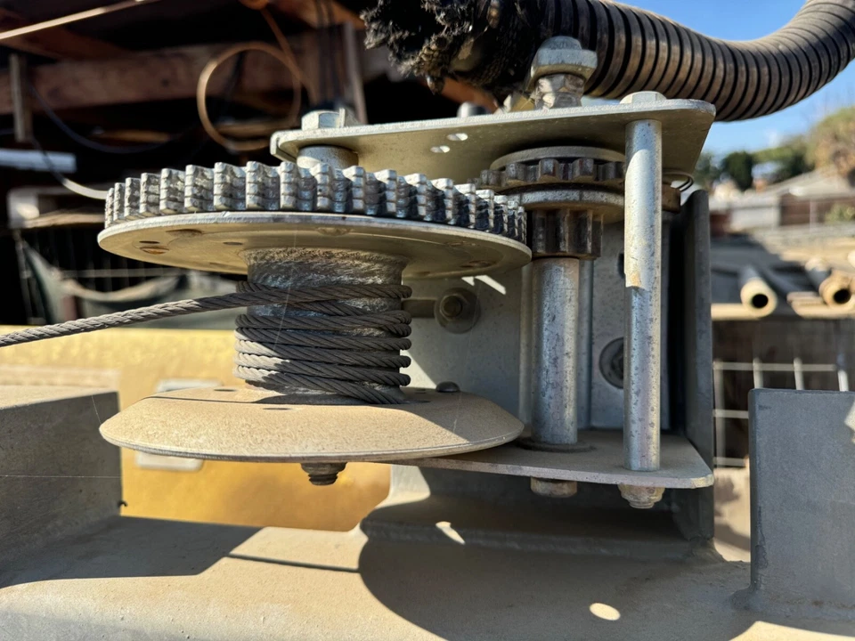 Cabrestante manual 1200 lb manivela 2 engranajes cable de acero ATV remolque barco trabajo pesado EE. UU. Foto 3 de 4