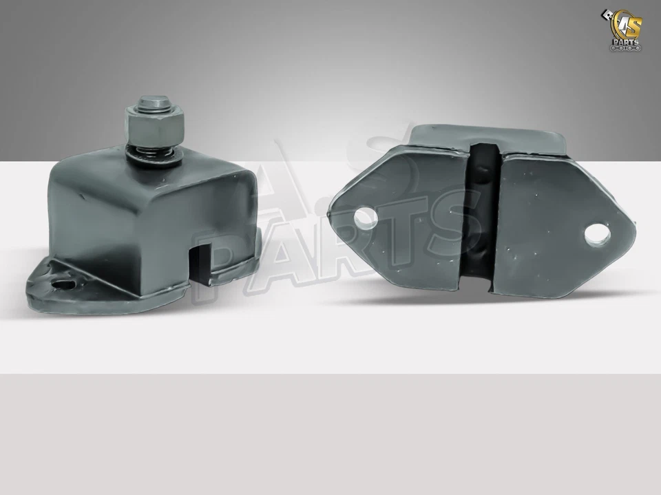 Par de tuercas de montaje de motor para Willys Ford Jeeps MB GPW M38 M38A1 CJ2A CJ3A Foto 3 de 4