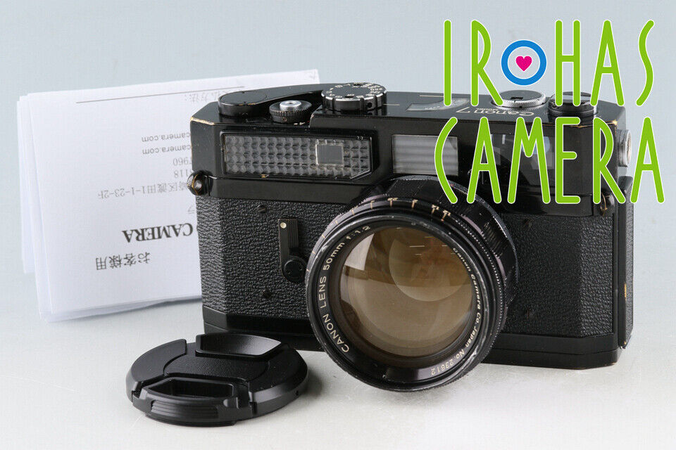 Canon 7 Original Black Paint + 50mm F/1.2 Lens #46294 E6 | eBay Canon 7 Original Black Paint + 50mm F/1.2 Lens #46294 E6 | eBay