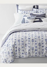 ON SALE- Ralph Lauren Nora Paisley 100 Cotton 3 Piece Reversible Comforter Set