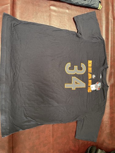 Authentic NFL Hall Of Fame Chicago Bears Walter Payton HOF 34 Shirt Sz 5XL NWT - Picture 2 of 6