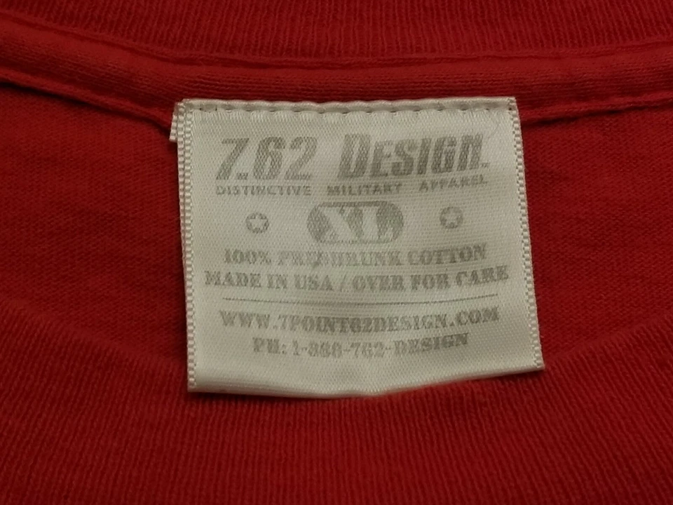 Camiseta XL para hombre US Marines First To Fight USMC 7.62 Designs. ¡HECHO EN ESTADOS UNIDOS! Foto 3 de 4