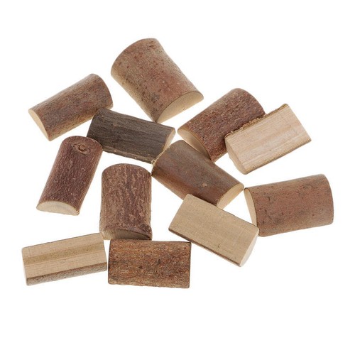 50 Stück Holz Runde Holzscheiben Baum Holzblöcke für - Bild 7 von 8