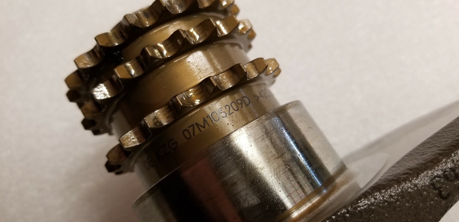 LAMBORGHINI AVENTADOR CRANKSHAFT OEM 07M105019J 