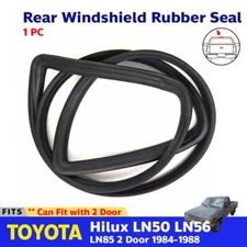 For Toyota Hilux LN50 LN56 Truck 1984-88 Windshield Back Window Glass Rubber Z09