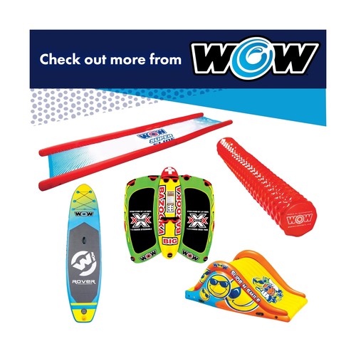 WOW Sports – Thriller Towable Deck Tube for Boating – 1 Person 170 l - Picture 6 of 6