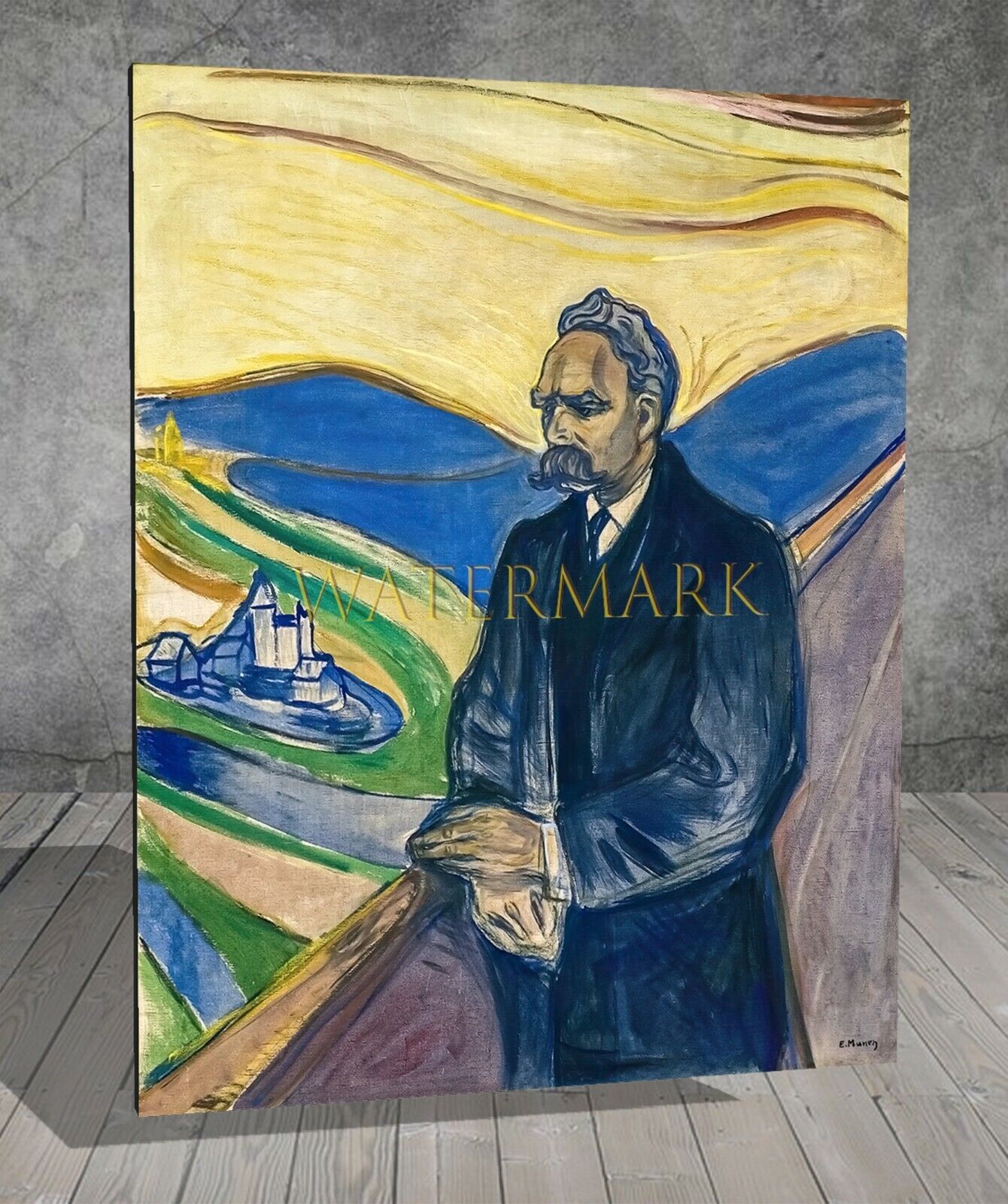 Portrait of Friedrich Nietzsche by Edvard Munch – Joy of Museums Virtual  Tours