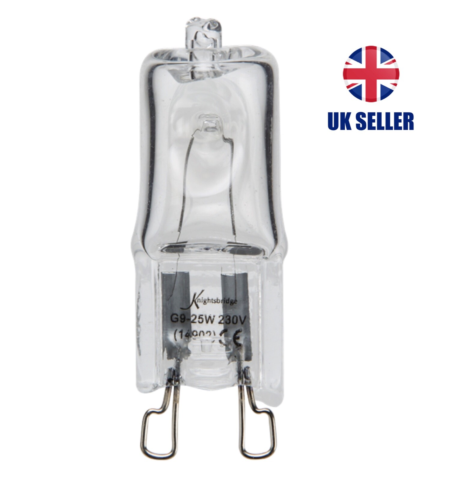 240V G9 18W Double Fused Tungsten Halogen Energy Saver Lamp (Replaces 25W)