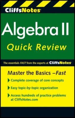 CliffsNotes Algebra II Quick Review, 2nd - 0470876344, David A Herzog, paperback