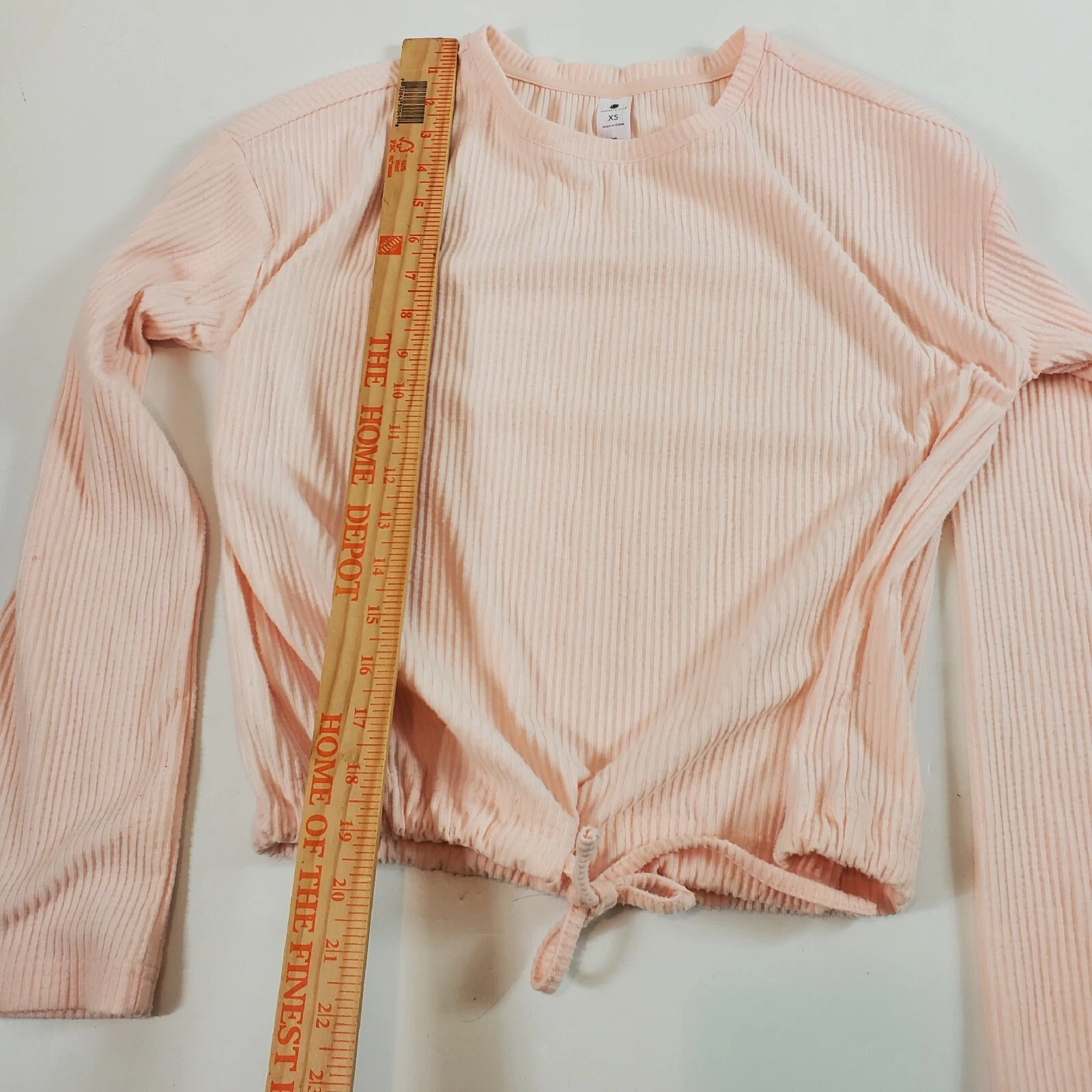 yogalicious drawstring waist shirt