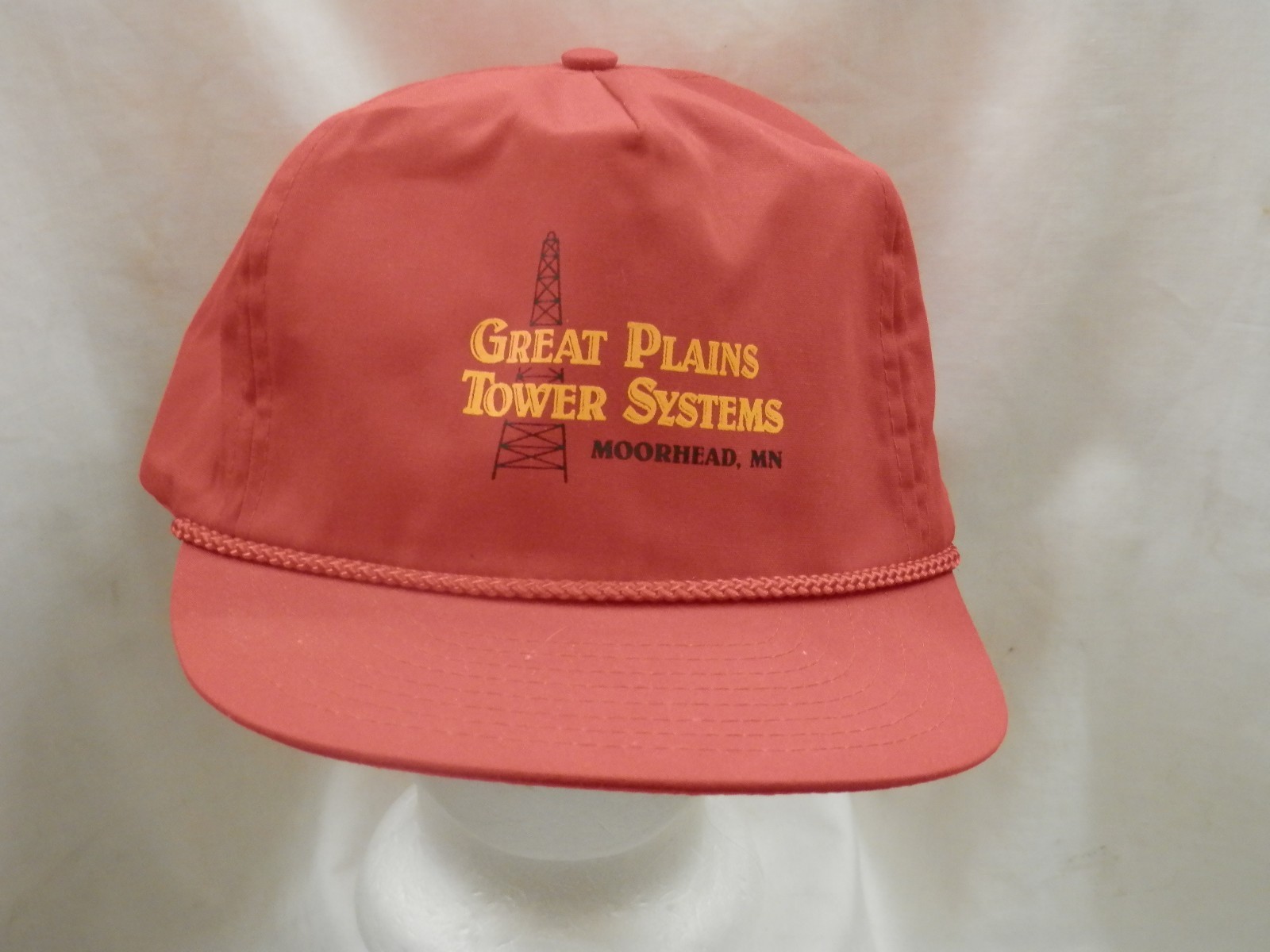 trucker hat baseball cap GREAT PLAINS TOWER SYSTEMS MOORHEAD MN cool snapback
