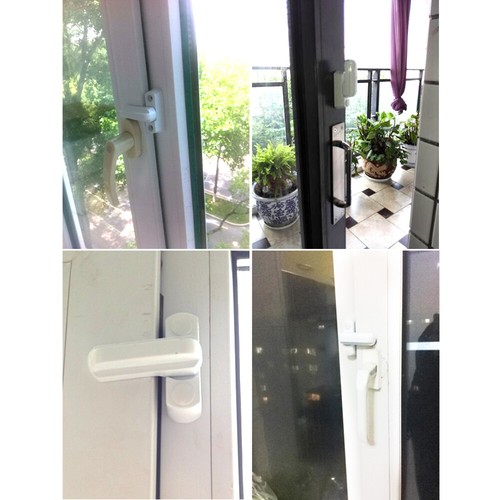 4x Window Safety Locks UPVC Door Sash Jammer Security Restrictor Lock White Safe - Picture 20 of 24