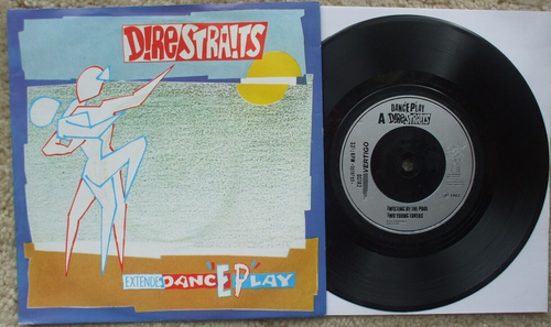 Dire Straits - Twisting By The Pool / If I Had You - UK 45 + PS - EX- 45