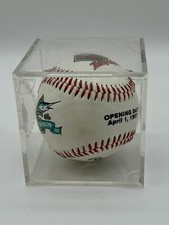 Miami Florida Marlins MLB 1997 Opening Day Baseball NIB