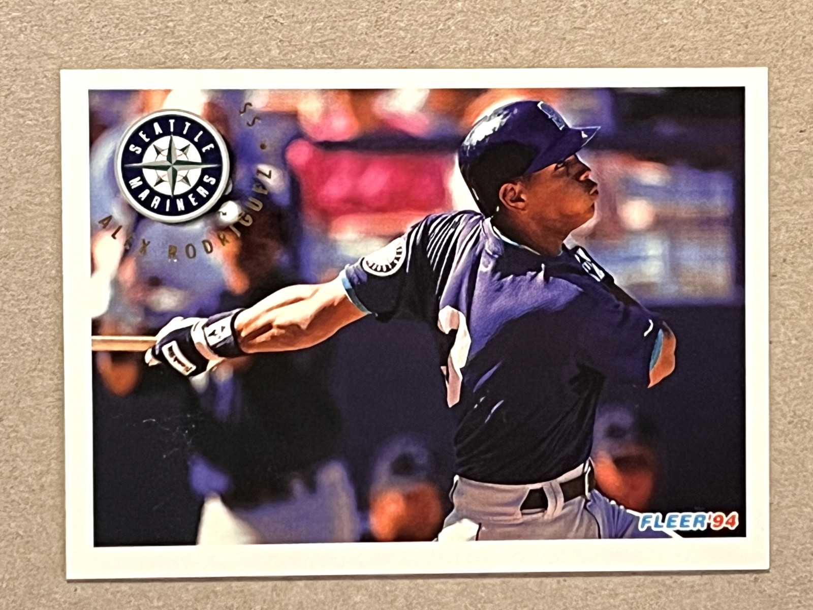 1994 Fleer Update #U86 Alex Rodriguez Rookie Seattle Mariners