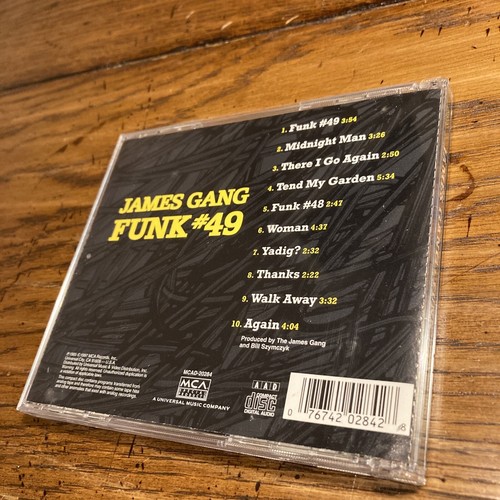 (1) JAMES GANG FUNK #49 CD 1997 MCA RECORDS MCAD-20284 - Picture 5 of 6