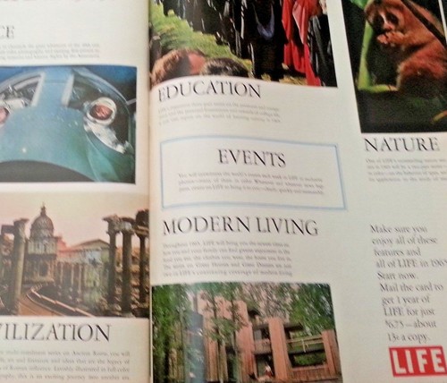 December 25, 1964 LIFE Magazine Moses Bible advertising ads FREE SHIP Dec 1960s - Picture 4 of 12