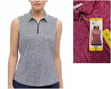 Greg Norman ML75 Women’s Sleeveless Golf Polo Shirt