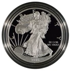 U.S. MINT 2016 W PROOF SIVLER EAGLE.  PRISTINE, BRILLIANT, MIRROR-LIKE FINISH!