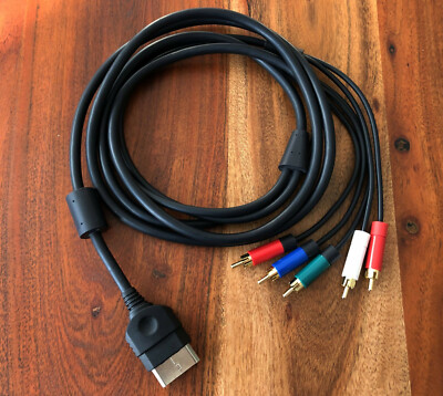 Original Xbox HD Component Cable | High Quality | Classic | Xbox 360 Conversion 