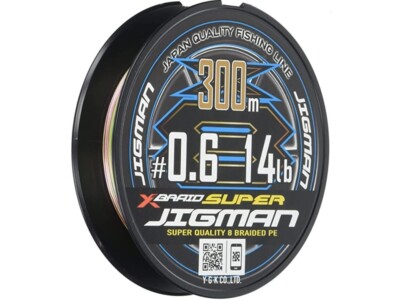 【未使用品】JIGMAN WX Braided PE 90lb 300m Amazon.com : YGK X-Braid Super Jigman X8 Super Quality 8