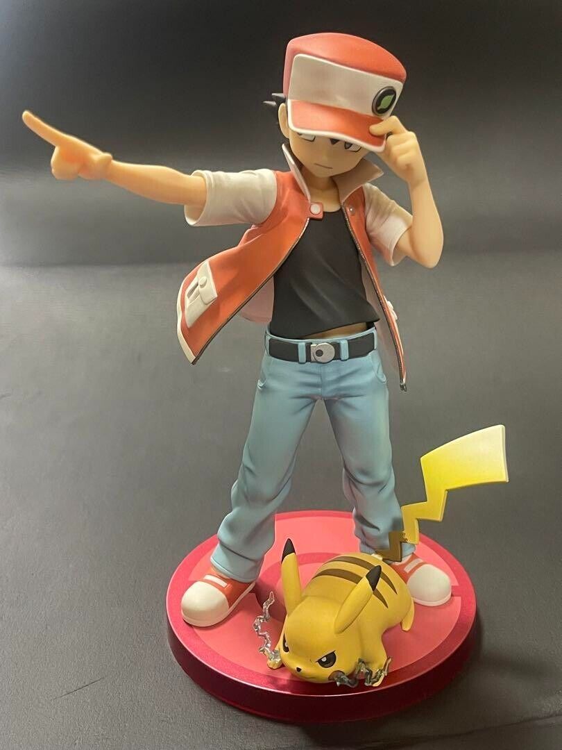 Pokemon Series Red with Pikachu ARTFX J 1/8 Scale Painted Pokemon Series Red with Pikachu ARTFX J 1/8 Scale Painted