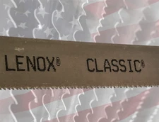 (132") 11' x 1" x .035 x 6/10  M42 Bi-Metal Blades Lenox Classic Pro 1 Pcs