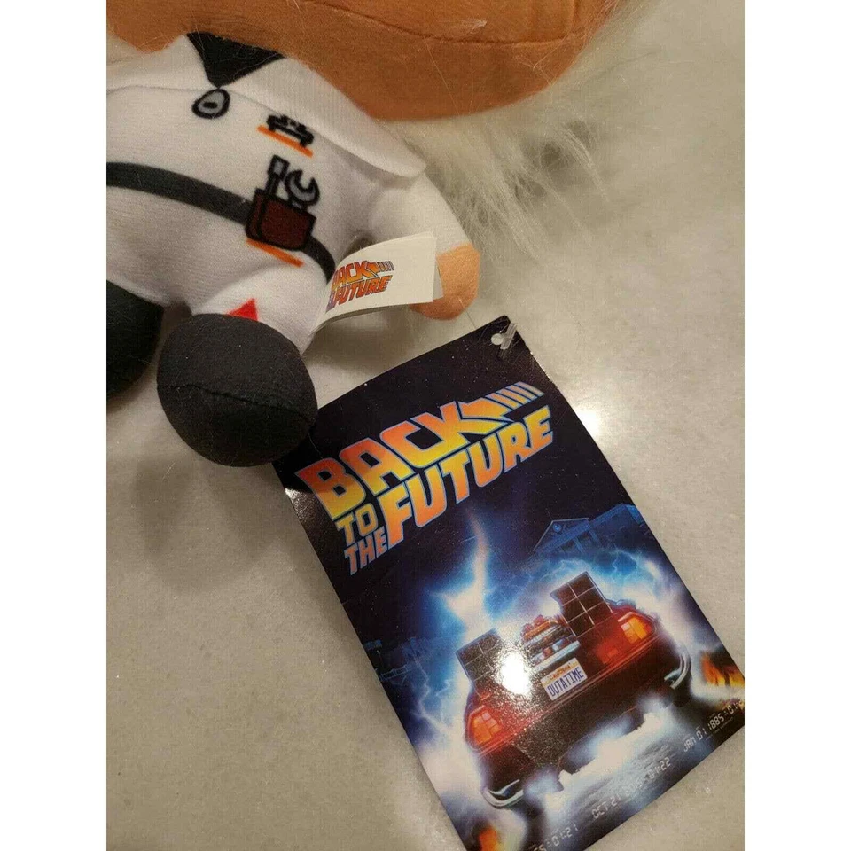 Back to the Future Doc Brown Kawai 1985 Plush Universal 11" Toy - Image 2 of 4